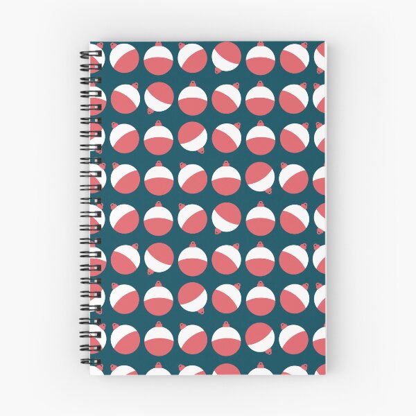 Item preview, Red and white fishing bobber pattern designed and sold by kapotka.