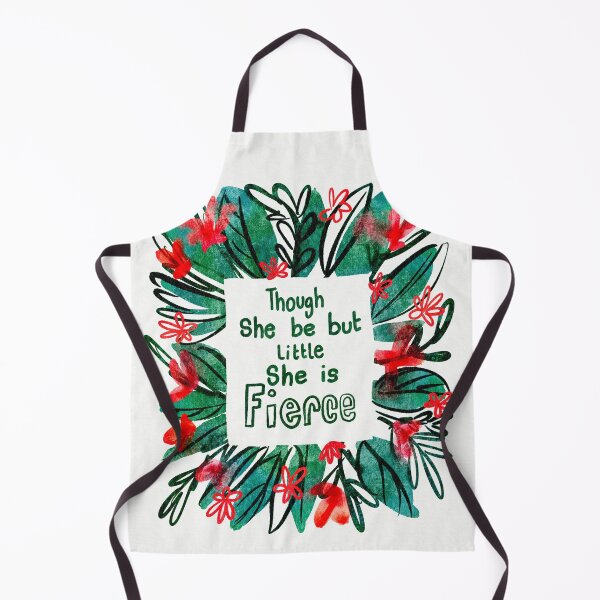 Item preview, Though she be but little she is fierce, William Shakespeare quote designed and sold by SJAPhoto.