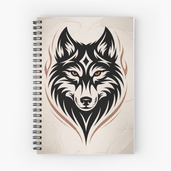Item preview, Tribal Wolf Spirit Emblem designed and sold by ShadowAndSlate.