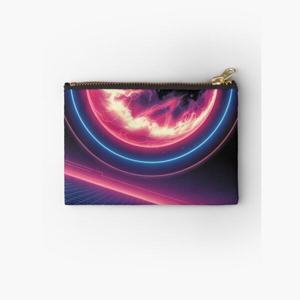 Item preview, Cyberpunk Glow Retro Horizon designed and sold by ShadowAndSlate.