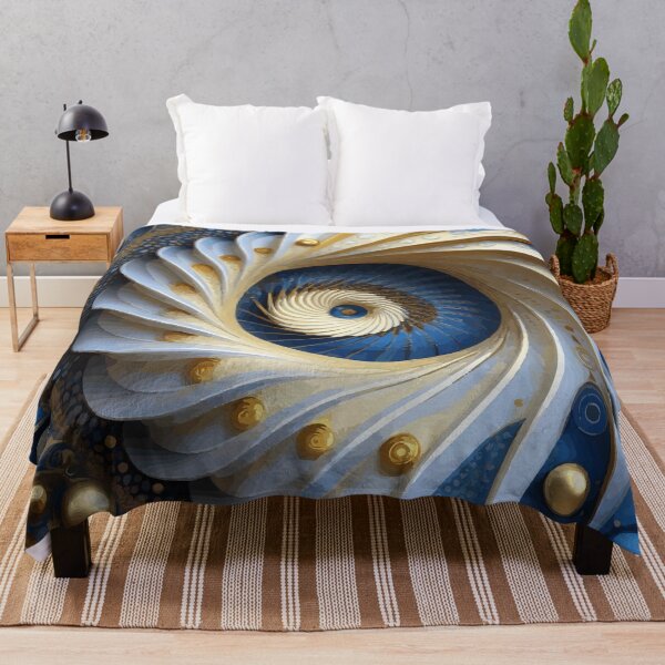 Item preview, Colorful Abstract Fibonacci Art 109 designed and sold by Vicky Brago-Mitchell®.