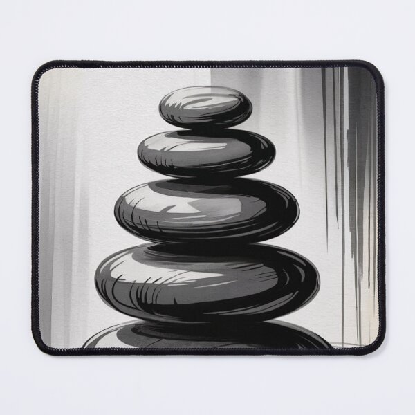 Item preview, Zen Balance Stone Cairn designed and sold by ShadowAndSlate.
