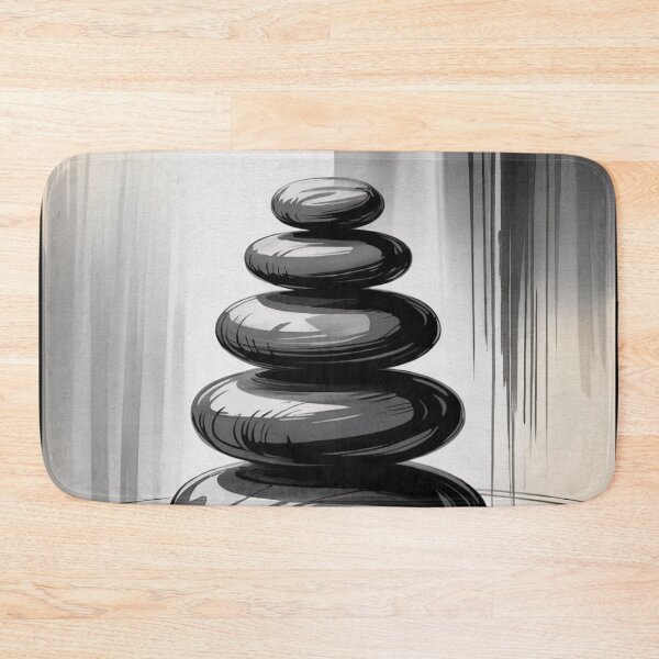 Item preview, Zen Balance Stone Cairn designed and sold by ShadowAndSlate.