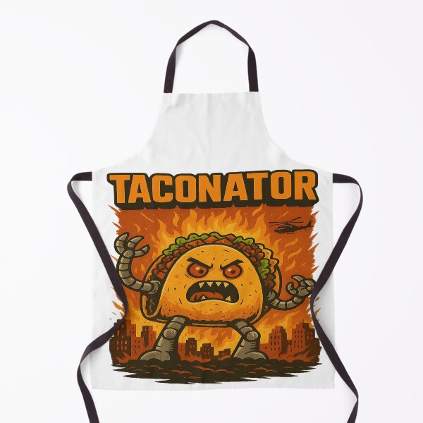 Item preview, Taconator – Taco Monster Attack Design designed and sold by DonnyFoodGadget.