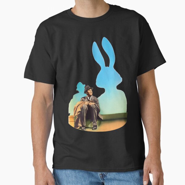 Aperçu de l'œuvre Harvey Imaginary Rabbit Shadow Design pour les fans de films classiques, cadeau pour les amateurs de films vintage créée et vendue par JewelLove.