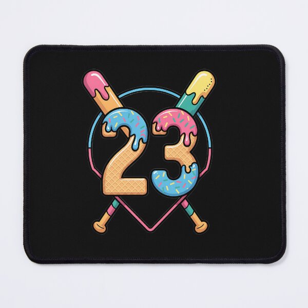 Item preview, Baseball 23 Year Old Ice Cream Drip 23th Birthday designed and sold by TalalosART.