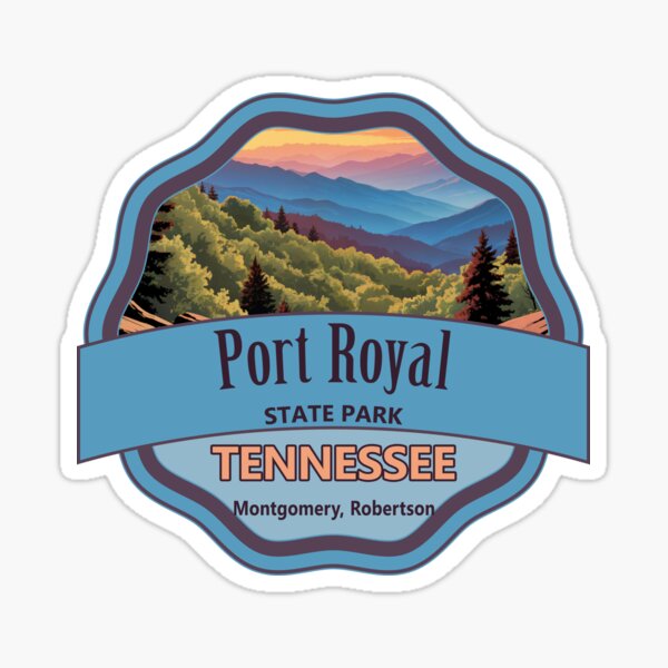 Item preview, Port Royal State Park, Montgomery, Robertson County, Tennessee designed and sold by Wanderful-roads.