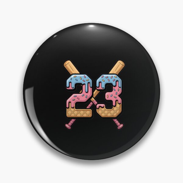 Item preview, Baseball 23 Year Old Ice Cream Drip 23th Birthday  designed and sold by TalalosART.