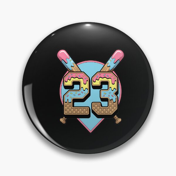 Item preview, Baseball 23 Year Old Ice Cream Drip 23th Birthday designed and sold by TalalosART.