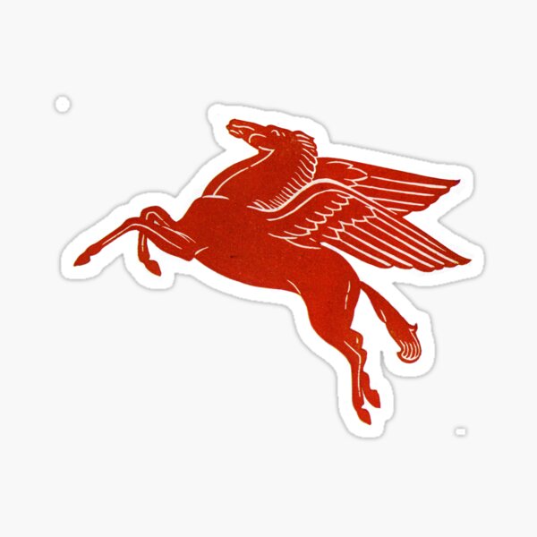 Item preview, 1950s Red Flying Horse designed and sold by taspaul.