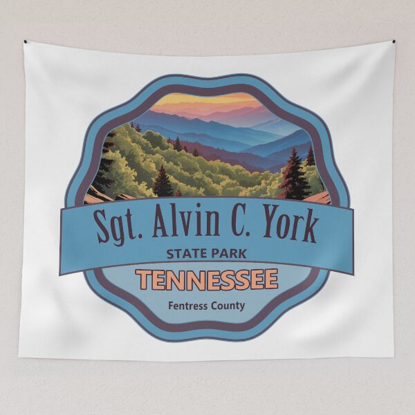 Item preview, Sgt. Alvin C. York State Historic Park, Fentress County, Tennessee designed and sold by Wanderful-roads.