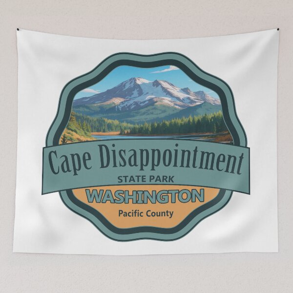 Item preview, Cape Disappointment State Park, Pacific County, Washington designed and sold by Wanderful-roads.