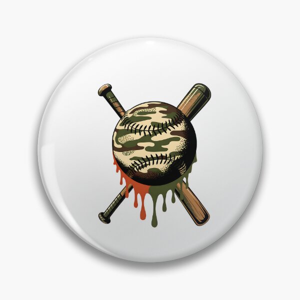 Item preview, Baseball Drip Camo Baseball Bats Boys Sports Cool Game Day  designed and sold by TalalosART.