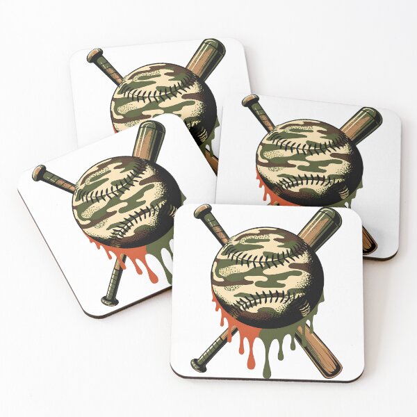 Item preview, Baseball Drip Camo Baseball Bats Boys Sports Cool Game Day  designed and sold by TalalosART.
