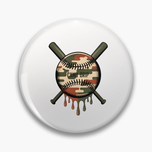 Item preview, Baseball Drip Camo Baseball Bats Boys Sports Cool Game Day  designed and sold by TalalosART.