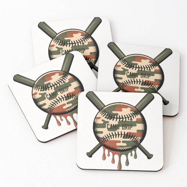 Item preview, Baseball Drip Camo Baseball Bats Boys Sports Cool Game Day  designed and sold by TalalosART.