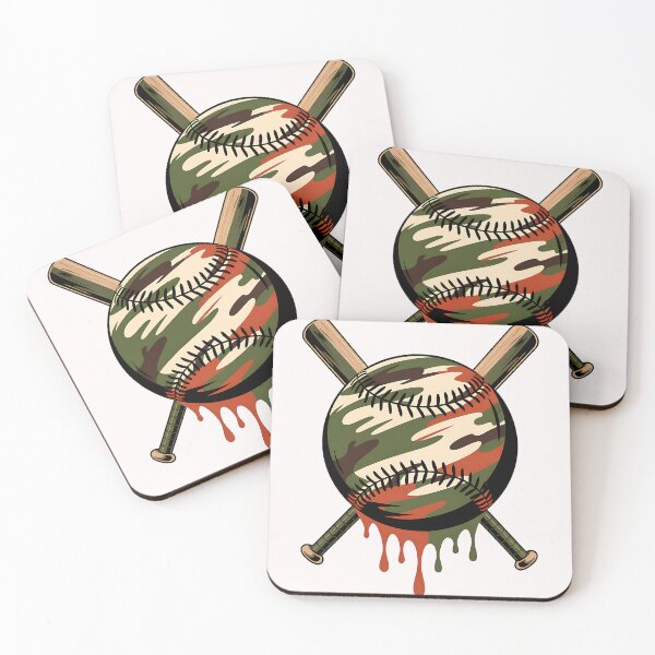 Item preview, Baseball Drip Camo Baseball Bats Boys Sports Cool Game Day designed and sold by TalalosART.