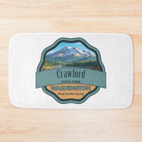 Item preview, Crawford State Park, Pend Oreille County, Washington designed and sold by Wanderful-roads.