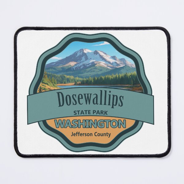 Item preview, Dosewallips State Park, Jefferson County, Washington designed and sold by Wanderful-roads.