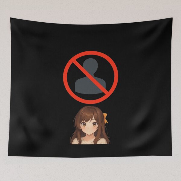 Item preview, Anti-Human Pro-Anime designed and sold by PLANTONE.