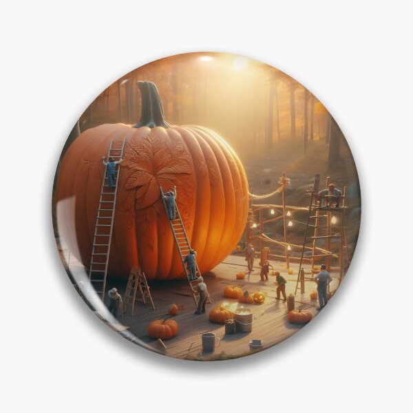 Item preview, Pumpkin construction worker illustration construction site designed and sold by Smoking_Animals .