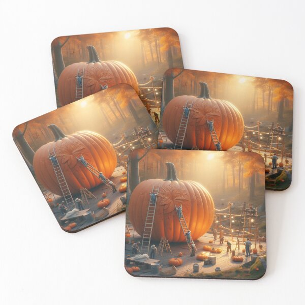 Item preview, Pumpkin construction worker illustration construction site designed and sold by Smoking_Animals .