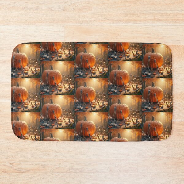 Item preview, Pumpkin construction worker illustration construction site designed and sold by Smoking_Animals .