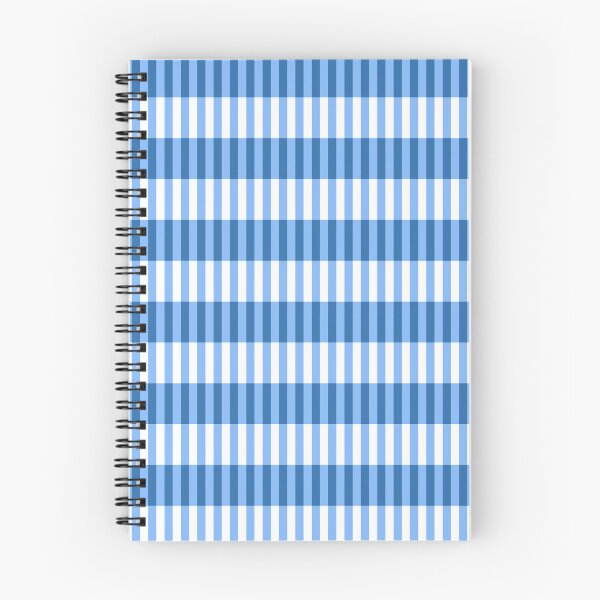 Item preview, Classic Blue & White Rectangular Plaid designed and sold by Patternfluent.