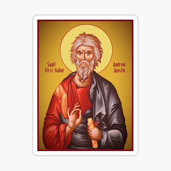 Item preview, icon Saint Apostle Andrew  First-Called    designed and sold by orthodox-icon.