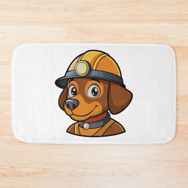Item preview, Brave Miner Dog in Helmet. designed and sold by GregorySmithRed.