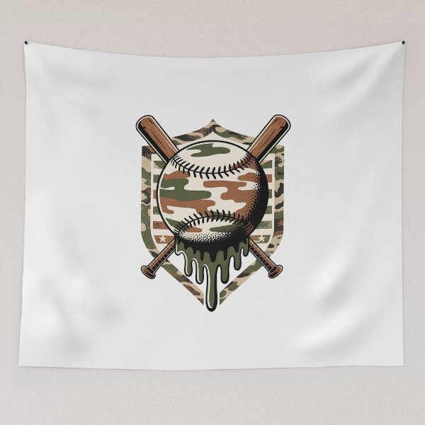 Item preview, Baseball Drip For Boys Ice Cream Dripping Boys Baseball Camo designed and sold by MOHITSALVI.