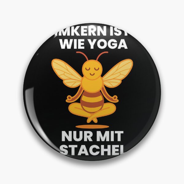 Item preview, Bees Beekeeper Yoga Only With Sting Funny Saying designed and sold by LuminOrb.