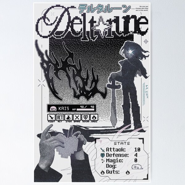 Item preview, Deltarune デルタルーン  designed and sold by neukrk.