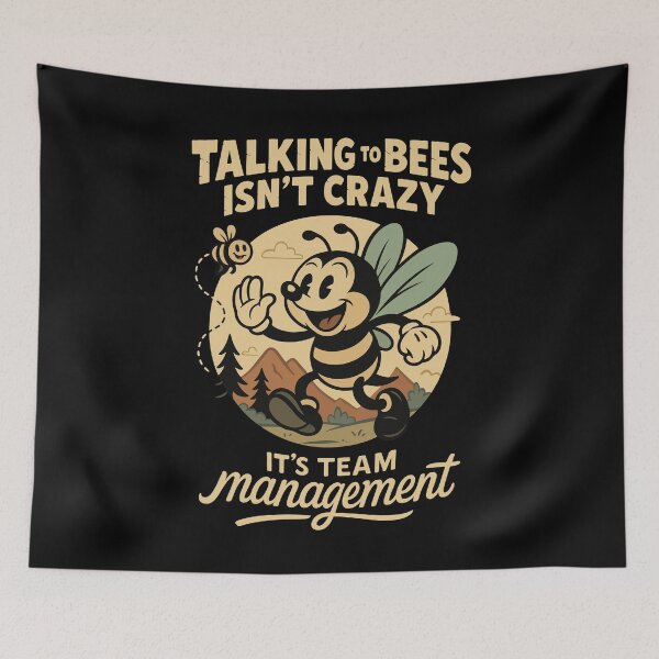 Item preview, Bienen Beekeeper Talking To Bees Isn't Crazy designed and sold by LuminOrb.