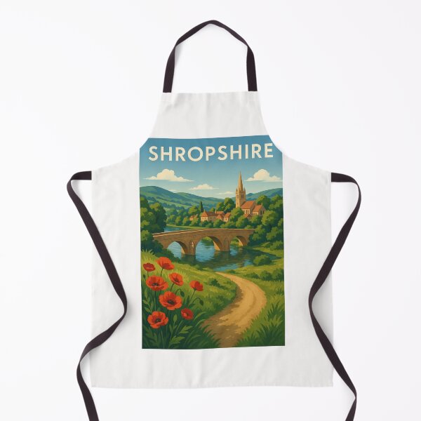 Item preview, Ironbridge and Riverside Village in Shropshire designed and sold by Places On Earth.