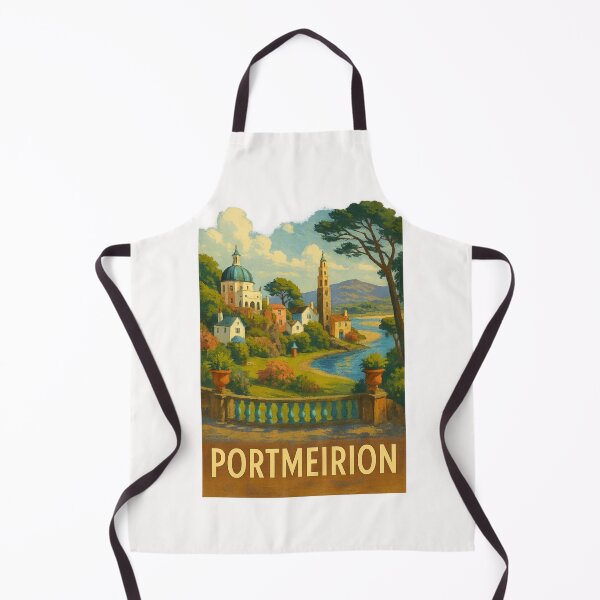 Item preview, Portmeirion Coastal Village with Dome and Tower designed and sold by Places On Earth.