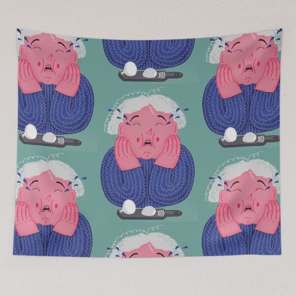 Item preview, Chopping unions - Funny Crying Kitchen Art designed and sold by Mona-Art-Design.