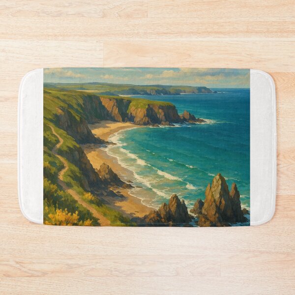 Item preview, Pembrokeshire Coast Cliffs and Golden Cove  designed and sold by Places On Earth.