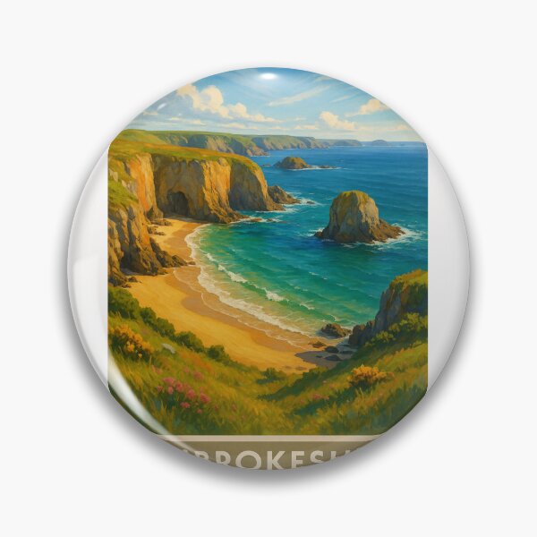 Item preview, Pembrokeshire Coastline Trail and Rock Formations designed and sold by Places On Earth.