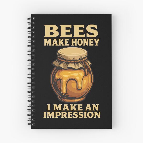 Item preview, Bees Beekeeper Bees Make Honey Impression designed and sold by LuminOrb.
