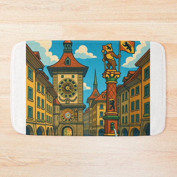 Item preview, Zytglogge Tower in Bern Old Town, Switzerland designed and sold by Places On Earth.