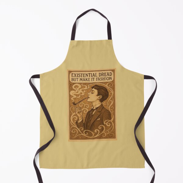 Item preview, Existential dread but make it fasion - sepia designed and sold by TOSHA-Poland.