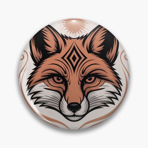 Item preview, Tribal Fox Spirit Wisdom designed and sold by ShadowAndSlate.