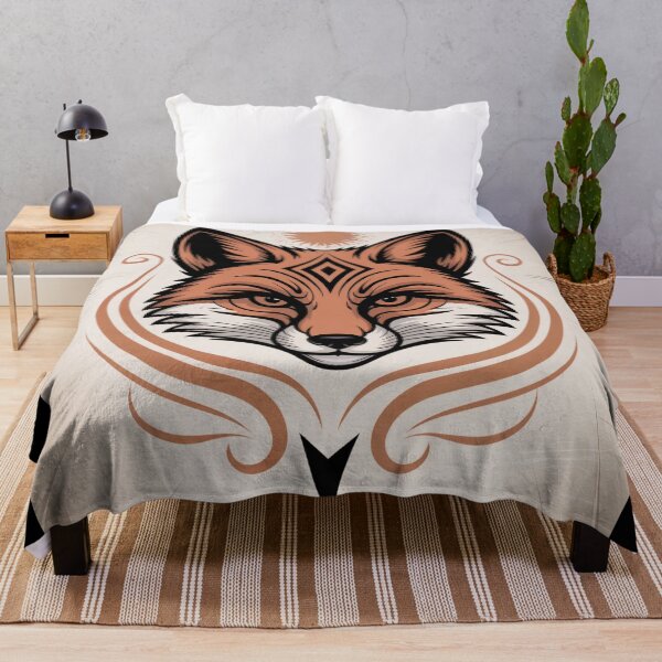 Item preview, Tribal Fox Spirit Wisdom designed and sold by ShadowAndSlate.