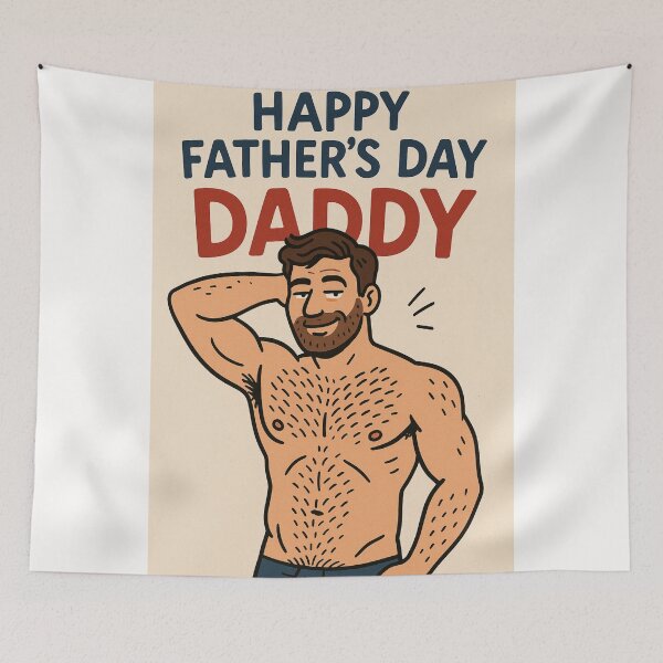 Item preview, Flirty Father’s Day Greeting Featuring Raymond Sun from Hyungry designed and sold by Places On Earth.