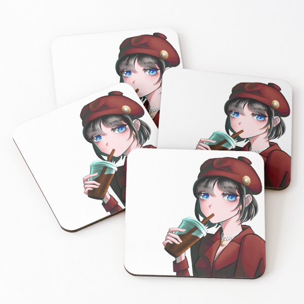 Item preview, Drinking coffee designed and sold by Lotus-alsadi.
