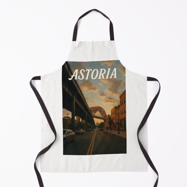 Item preview, Astoria Queens at Sunset with Hell Gate Bridge designed and sold by Places On Earth.