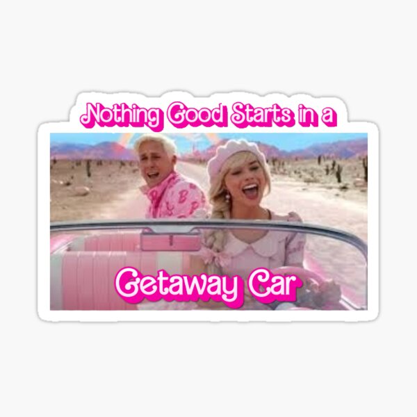 Artikel-Vorschau von Fluchtauto von Barbie und Ken, designt und verkauft von brionakelly.