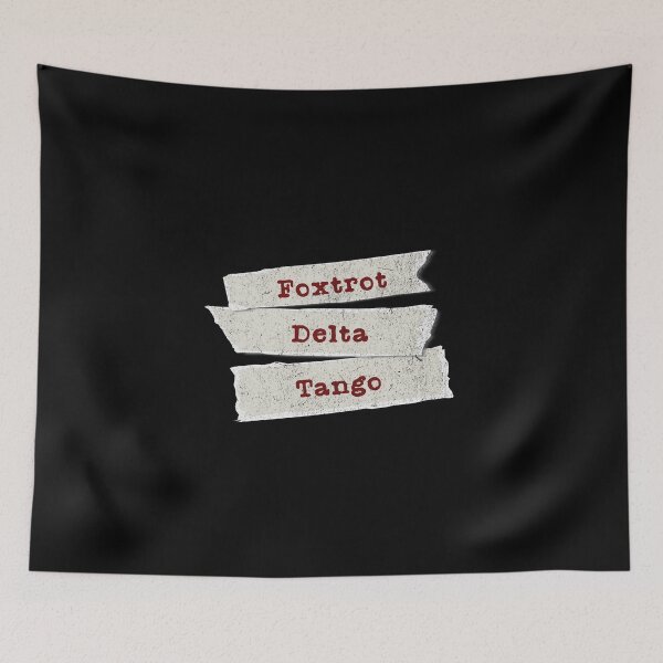 Item preview, Foxtrot Delta Tango designed and sold by dudelinart.