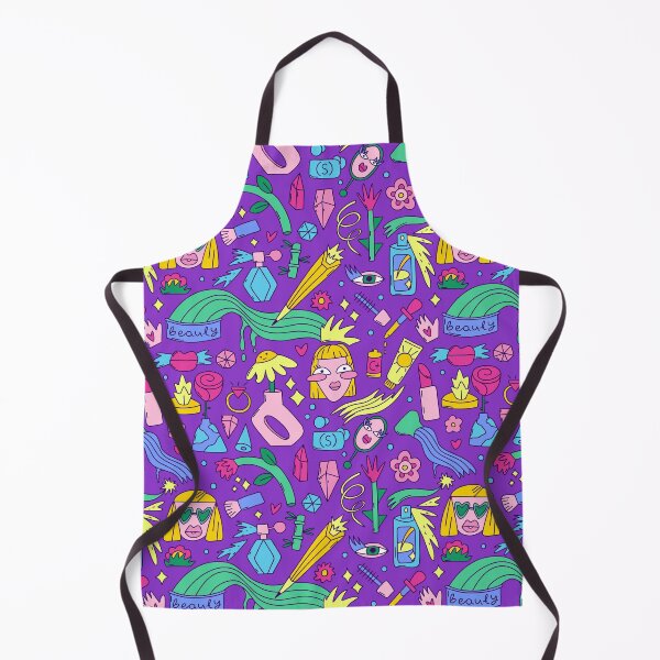 Item preview, Blonde Women Faces, Beauty Products Artistic and surreal, this vibrant design features whimsical beauty and self-care elements like cosmetic designed and sold by Argunika.